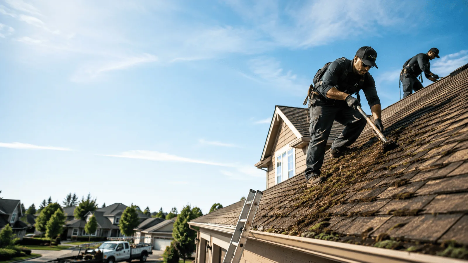 Roof Moss Removal in Lamar, MO near me